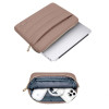 Tech-Protect Puffy Laptop-Tasche 13-14" mit Zubehörtasche, Walnut