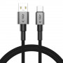 Tech-Protect Ultraboost DNA USB-A / USB-C Kabel 15W/3A 100 cm, Iron Grey