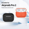 Tech-Protect Silikonhülle für Apple AirPods Pro 1/2, Neon Orange