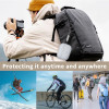 Tech-Protect Silikonhülle für Apple AirPods Pro 1/2, Neon Orange