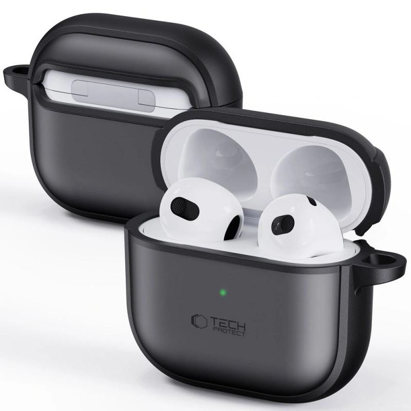 Tech-Protect Magmat Hülle für Apple AirPods 4, Mattschwarz
