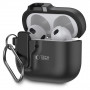 Tech-Protect Slim Hook Hülle für Apple AirPods 4, Schwarz