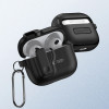 Tech-Protect Slim Hook Hülle für Apple AirPods 4, Schwarz