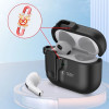 Tech-Protect Slim Hook Hülle für Apple AirPods 4, Schwarz