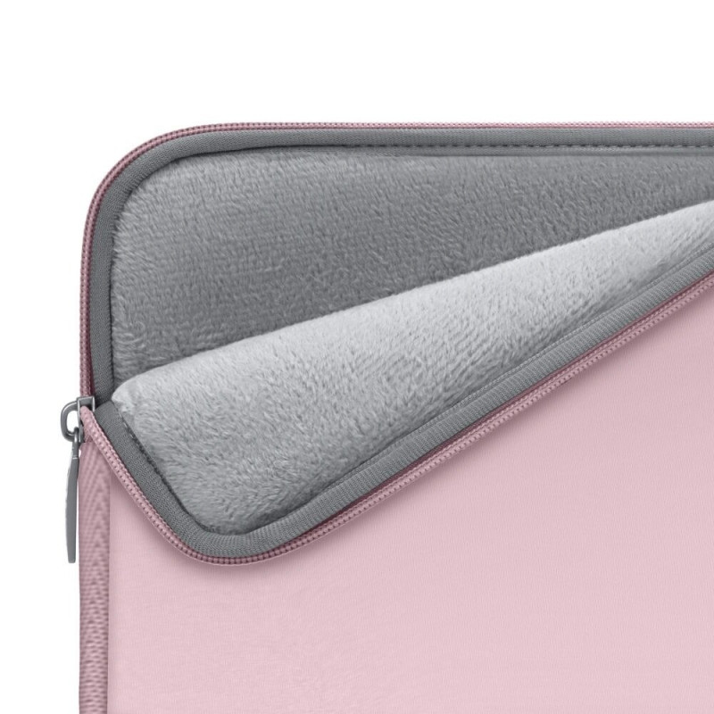 Tech-Protect NeoSlim Laptoptasche 15-16" mit Zubehörtasche, Dusty Rose
