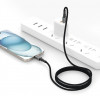 Tech-Protect Ultraboost DNA USB-C / USB-C Kabel PD100W/5A 50 cm, Iron Grey