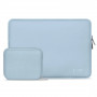 Tech-Protect NeoSlim Laptop 13-14" Hülle mit Zubehörtasche, Winter Blue