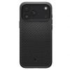 Spigen Enzo Aramid T Mag MagSafe ACS09959 Hülle für Apple iPhone 17 Pro, Schwarz