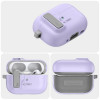 Tech-Protect Slim Hook Hülle mit Karabiner für Apple AirPods Pro 1 / 2, Lavender
