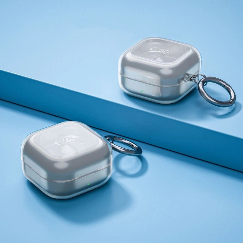Tech-Protect FlexAir Hülle für Samsung Galaxy Buds 4 / 4 Pro, Clear