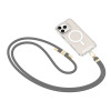 Tech-Protect C7S Rope Crossbody Handyband, Crayon Grey/gold