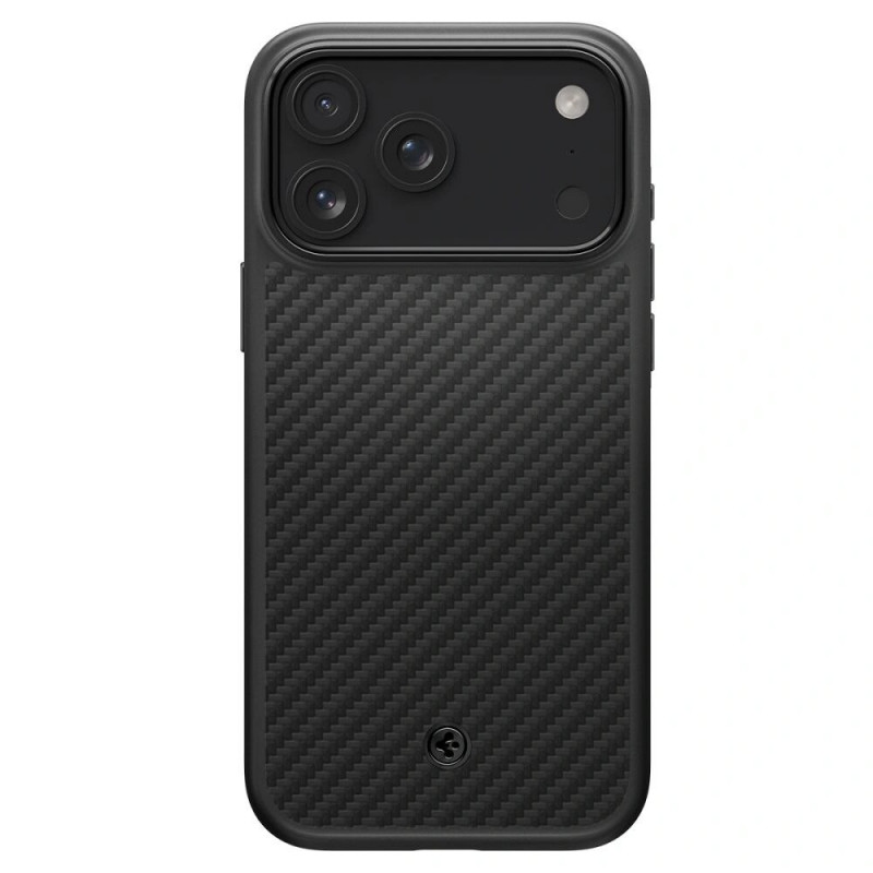 Spigen Enzo Aramid T Mag MagSafe Hülle für Apple iPhone 17 Pro Max / 18 Pro Max, Schwarz