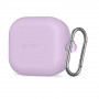 Tech-Protect Silikon-Haken-Hülle für Samsung Galaxy Buds 4 / 4 Pro, Lavender