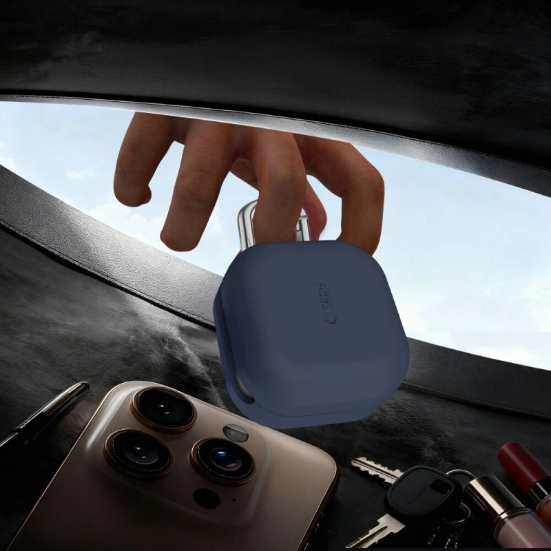 Tech-Protect Silikon-Haken-Hülle für Samsung Galaxy Buds 4 / 4 Pro, Lavender
