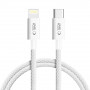 Tech-Protect Ultraboost Lite USB-C / Lightning Kabel PD27W/3A 100 cm, Cool Grey