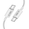 Tech-Protect Ultraboost Lite USB-C / USB-C Kabel PD60W/3A 100 cm, Cool Grey