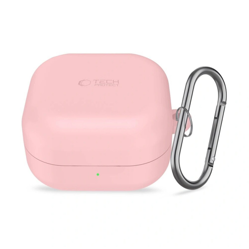 Tech-Protect Silikon-Hook-Hülle für Samsung Galaxy Buds 4 / 4 Pro, Dusty Pink
