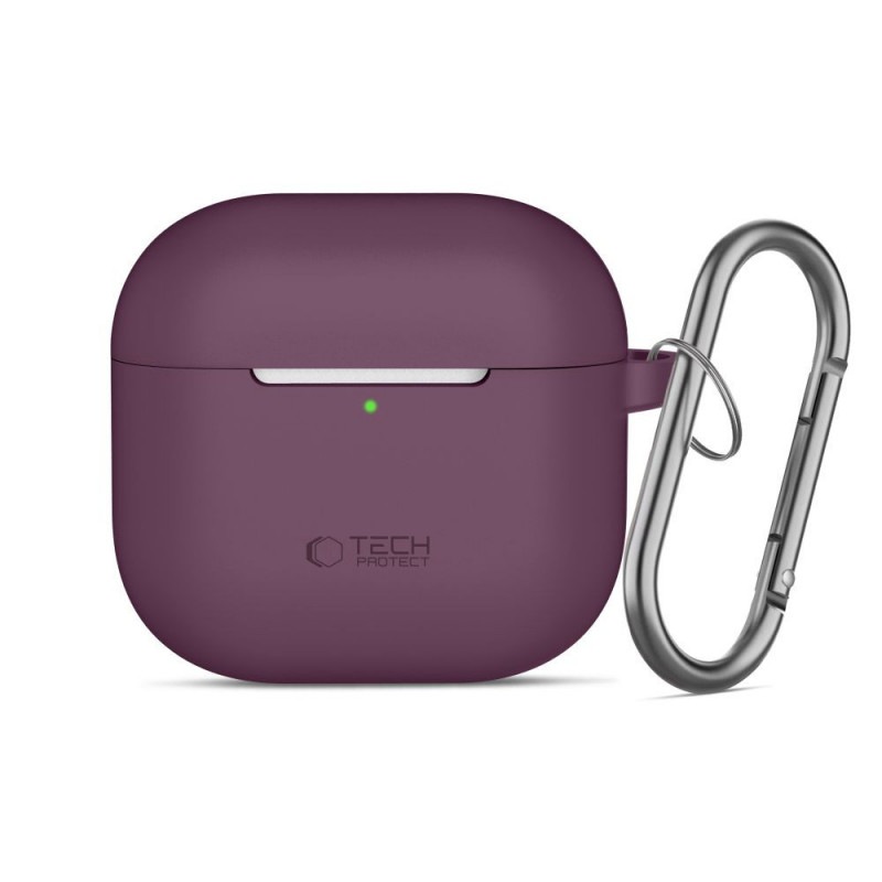 Tech-Protect Silicone Hook Apple AirPods 4 / 5 Hülle THP6094, Burgundy