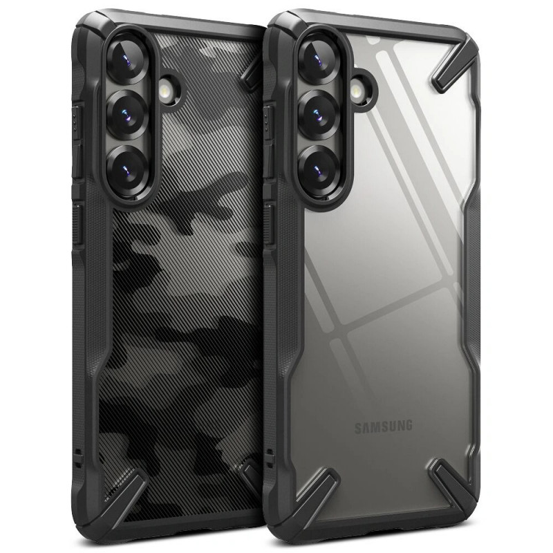 Ringke Fusion-X Hülle für Samsung Galaxy S25+, camo black