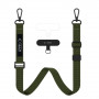 Tech-Protect C6S Rope Crossbody Handy-Umhängeband 2-in-1, Cargo Khaki (oliv)