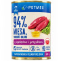 Petmex mit Lamm und Erbsen für ausgewachsene Hunde, 400 g