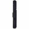 Decoded Textured Silicone Detachable Wallet Hülle für Apple iPhone 18 Pro Max / iPhone 17 Pro Max, phantom black