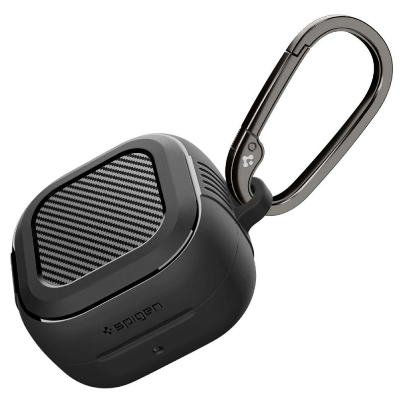 Spigen Rugged Armor Hülle für Samsung Galaxy Buds 4 / 4 Pro, Mattschwarz