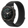 Tech-Protect NylonLoop THP6104 Armband für Garmin Fenix 5X / 5X Plus / 6X / 6X Pro / 7X / 8 / 8 Pro / 9 / 9 Pro (51 mm), schwarz