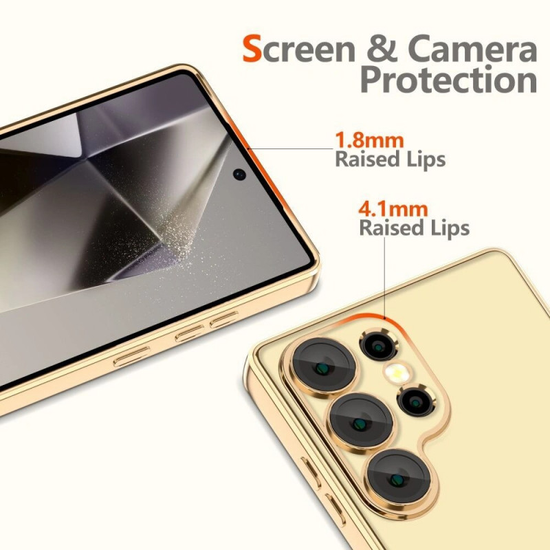 Tech-Protect MagFlex MagSafe Hülle für Samsung Galaxy S26+, Shiny Gold