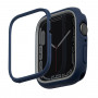 UNIQ Moduo Hülle für Apple Watch 4/5/6/7/8/9/SE 44/45 mm, Blau-Grau