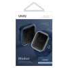 UNIQ Moduo Hülle für Apple Watch 4/5/6/7/8/9/SE 44/45 mm, Blau-Grau