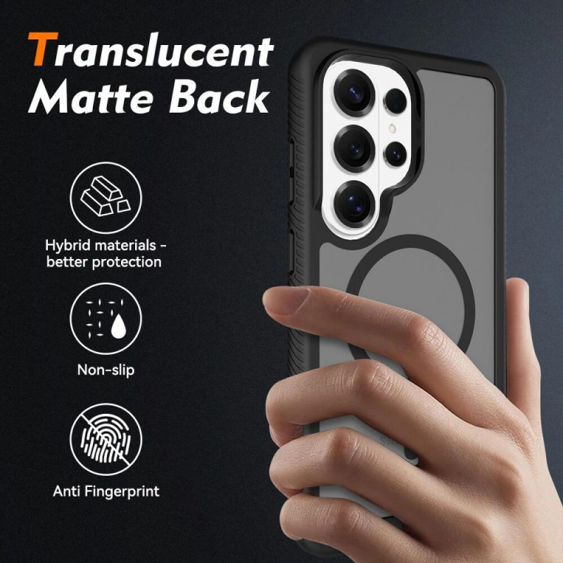 Tech-Protect Defense MagSafe Hülle für Samsung Galaxy S26 Ultra, Mattschwarz