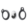 Tech-Protect Rough Hülle für Apple AirTag (THP1403), Schwarz