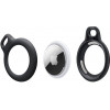 Tech-Protect Rough Chain Hülle für Apple AirTag (THP1351), Schwarz