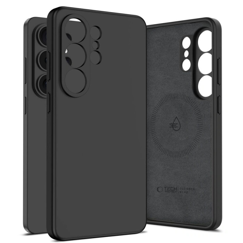 Tech-Protect Silikon MagSafe Hülle für Samsung Galaxy S26 Ultra, Schwarz