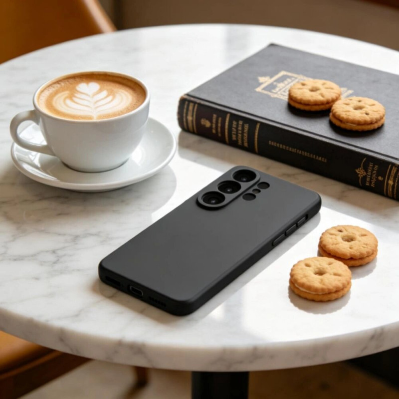 Tech-Protect Silikon MagSafe Hülle für Samsung Galaxy S26 Ultra, Schwarz