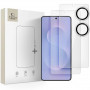 Tech-Protect Glass Set+ THP4200 Panzerglas-Set für Samsung Galaxy S25 Edge (3 Stk.), transparent