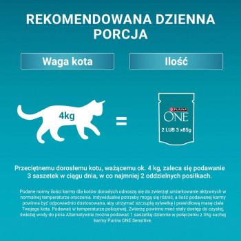 Purina ONE Sterilcat Katzenfutter, Rind & Karotte, 60 x 85 g