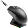 Mars Gaming MMW-ELITE kabellose Gaming-Maus, 20000 DPI, Bluetooth 5.4, 2.4 GHz, Schwarz