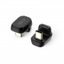 Tech-Protect UltraBoost AA04 USB-C Winkeladapter, Schwarz
