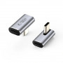 Tech-Protect UltraBoost AA03 USB-C Winkeladapter, Grau