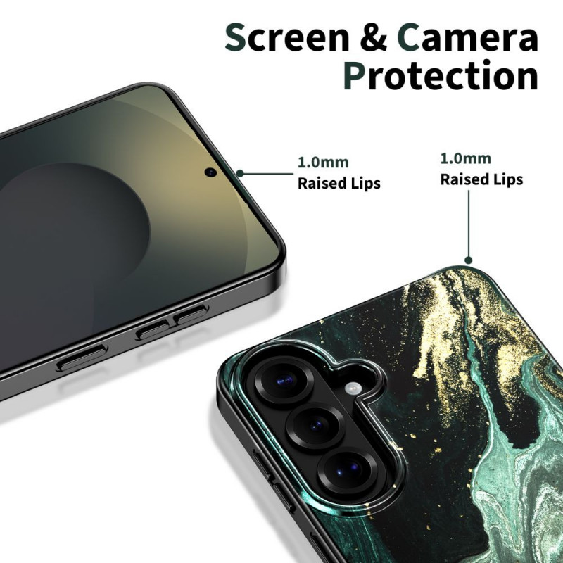 Tech-Protect Lamano MagSafe Hülle für Samsung Galaxy S26, Schwarz und Grün