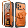 Supcase Grip Pro Mag MagSafe Hülle für Apple iPhone 17 Pro / 18 Pro, Coral
