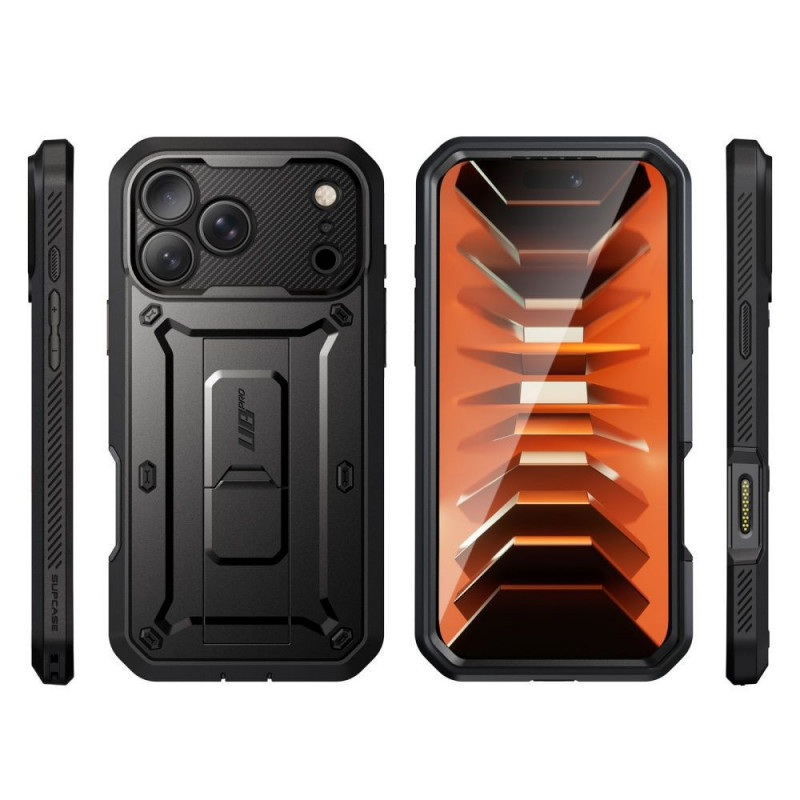 Supcase Unicorn Beetle Pro Hülle für Apple iPhone 17 Pro Max / 18 Pro Max, Schwarz