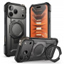 Supcase UB Grip Mag MagSafe Hülle für Apple iPhone 17 Pro Max / 18 Pro Max, Schwarz