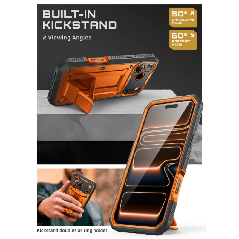 Supcase Unicorn Beetle Pro Hülle für Apple iPhone 17 Pro Max, Coral
