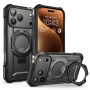 Supcase Unicorn Beetle Grip Mag MagSafe Hülle für Apple iPhone 17 Pro Max, Schwarz