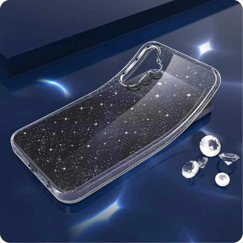 Tech-Protect FlexAir Hülle für Samsung Galaxy S26, Glitter, THP5175