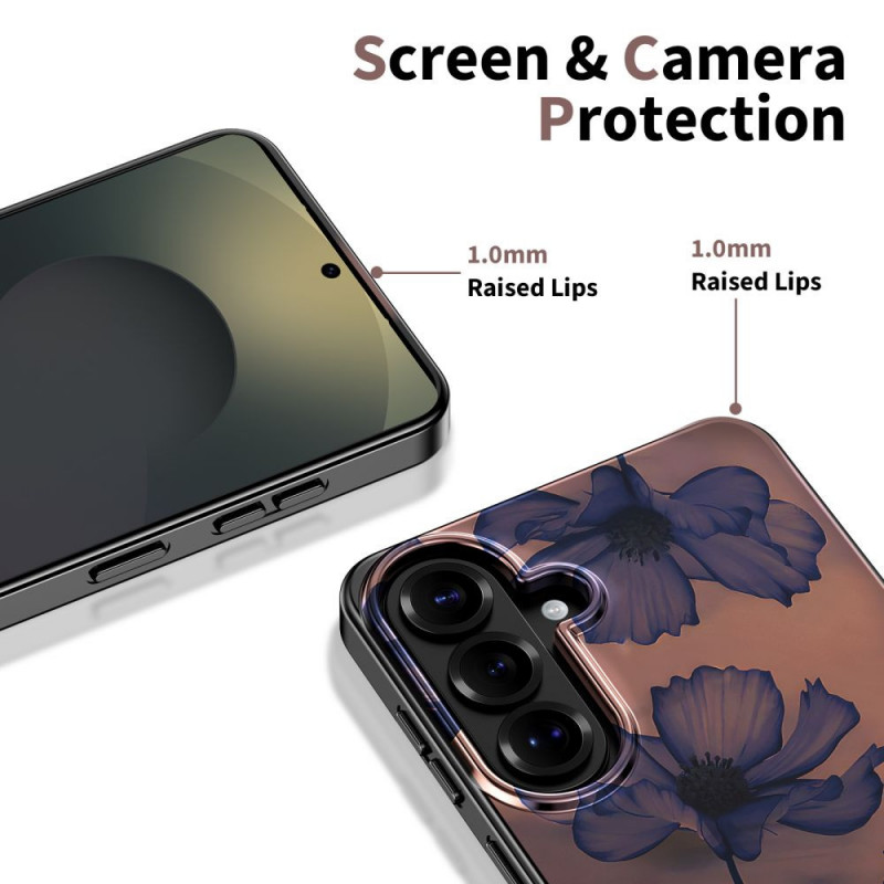 Tech-Protect Lamano MagSafe Hülle für Samsung Galaxy A57 5G, Braun und Lila
