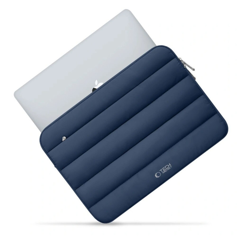 Tech-Protect Fluffy Laptophülle 15-16", Navy Blue